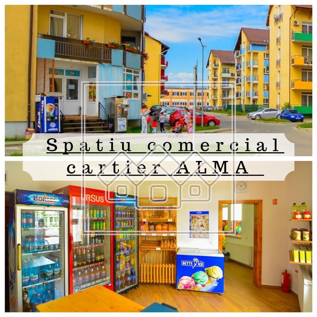 Spatiu comercial de vanzare in Sibiu - Cartierul Alma