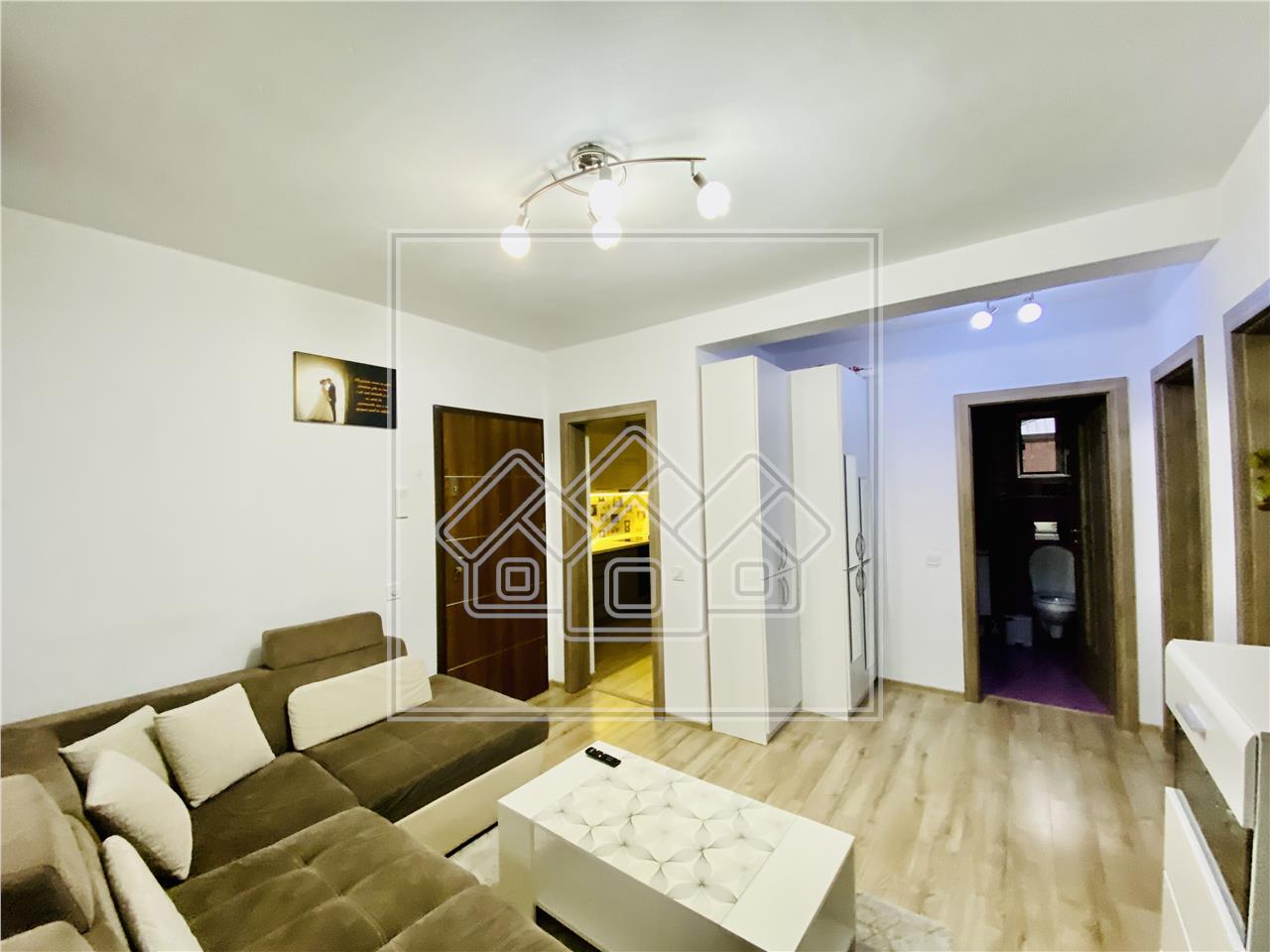 Apartment for sale in Sibiu - 3 rooms and garden - C. Architects