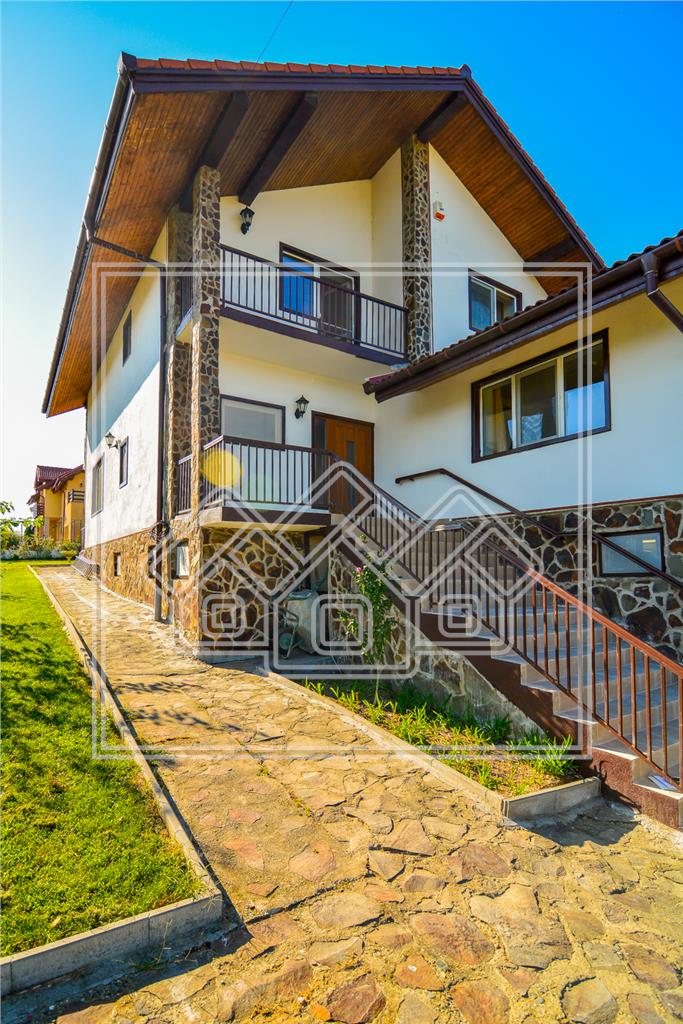House for sale in Sibiu - Cisnadie - chic villa - unique panorama