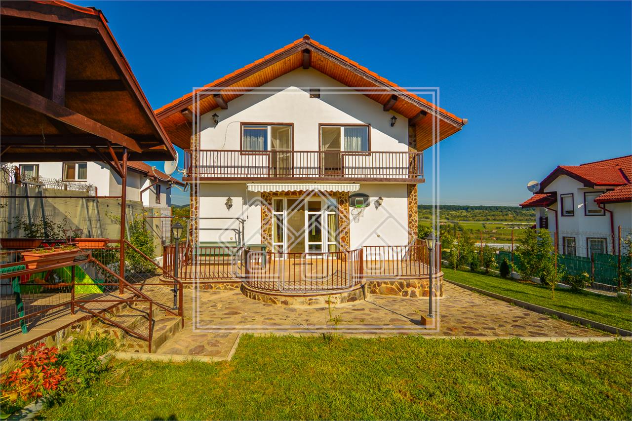 House for sale in Sibiu - Cisnadie - chic villa - unique panorama