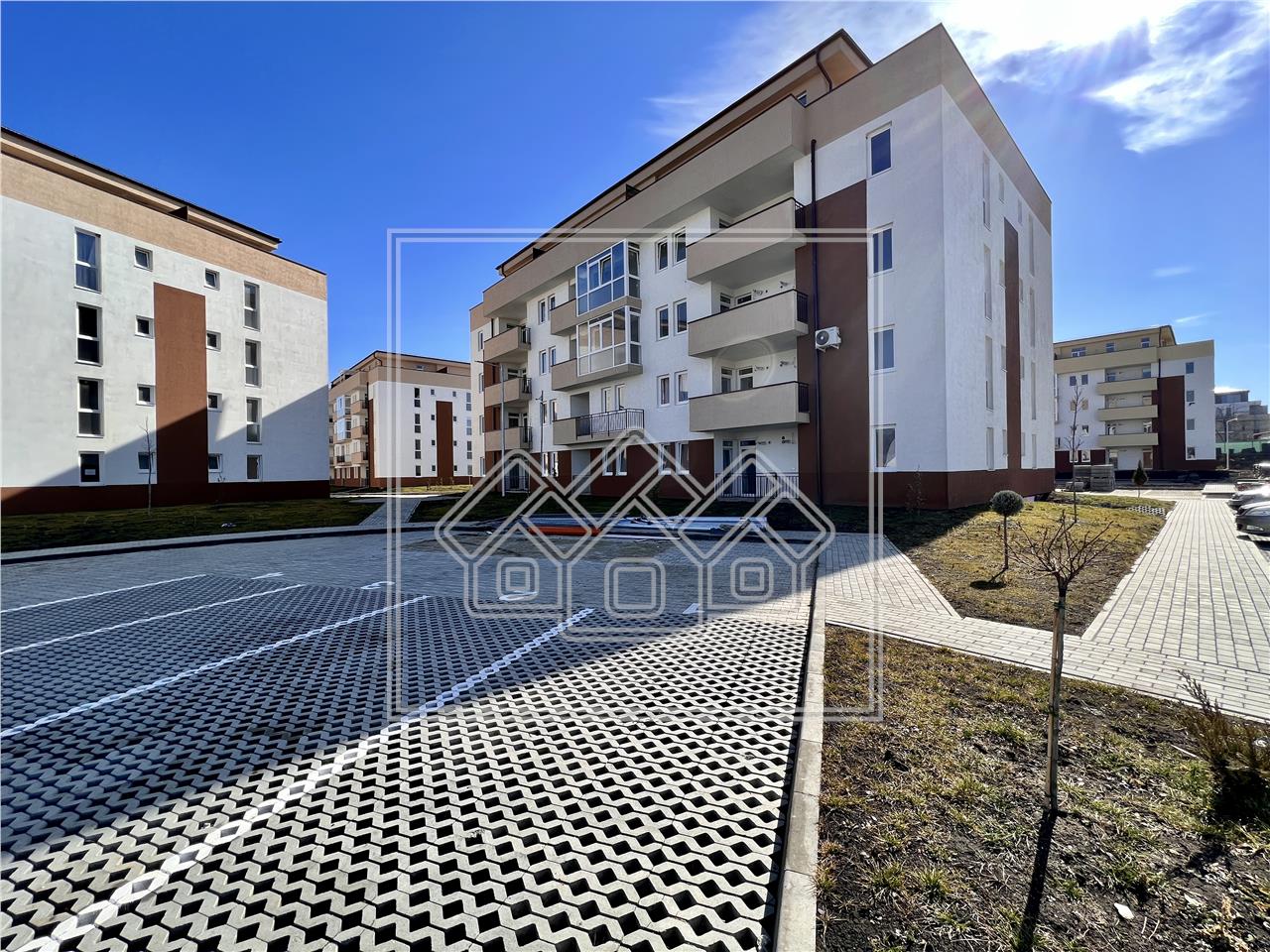 apartment For sale with 1 room - with 2 balconies - intermediate floor