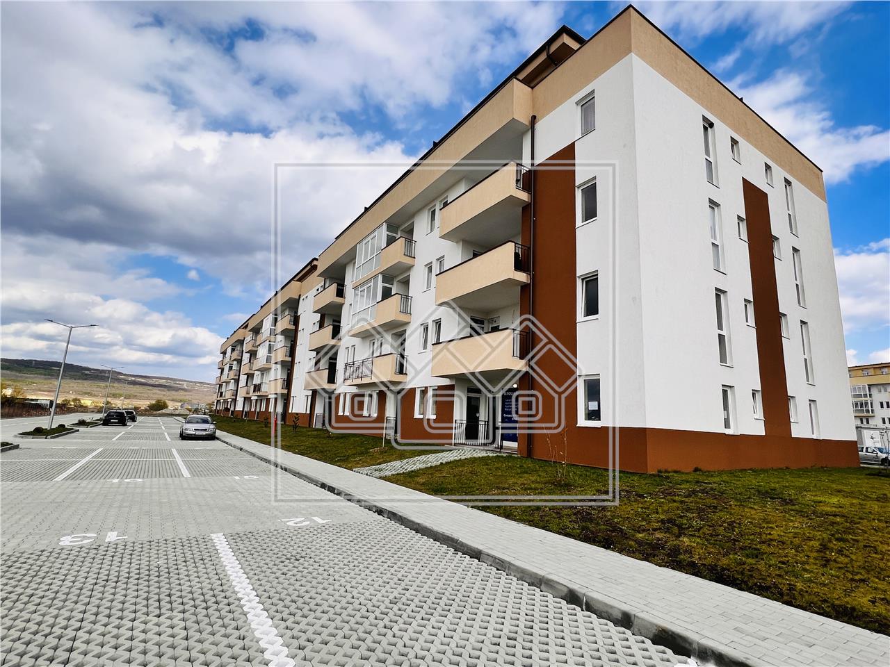 Apartament de vanzare in Sibiu - decomandat - 2 balcoane si 2 parcari