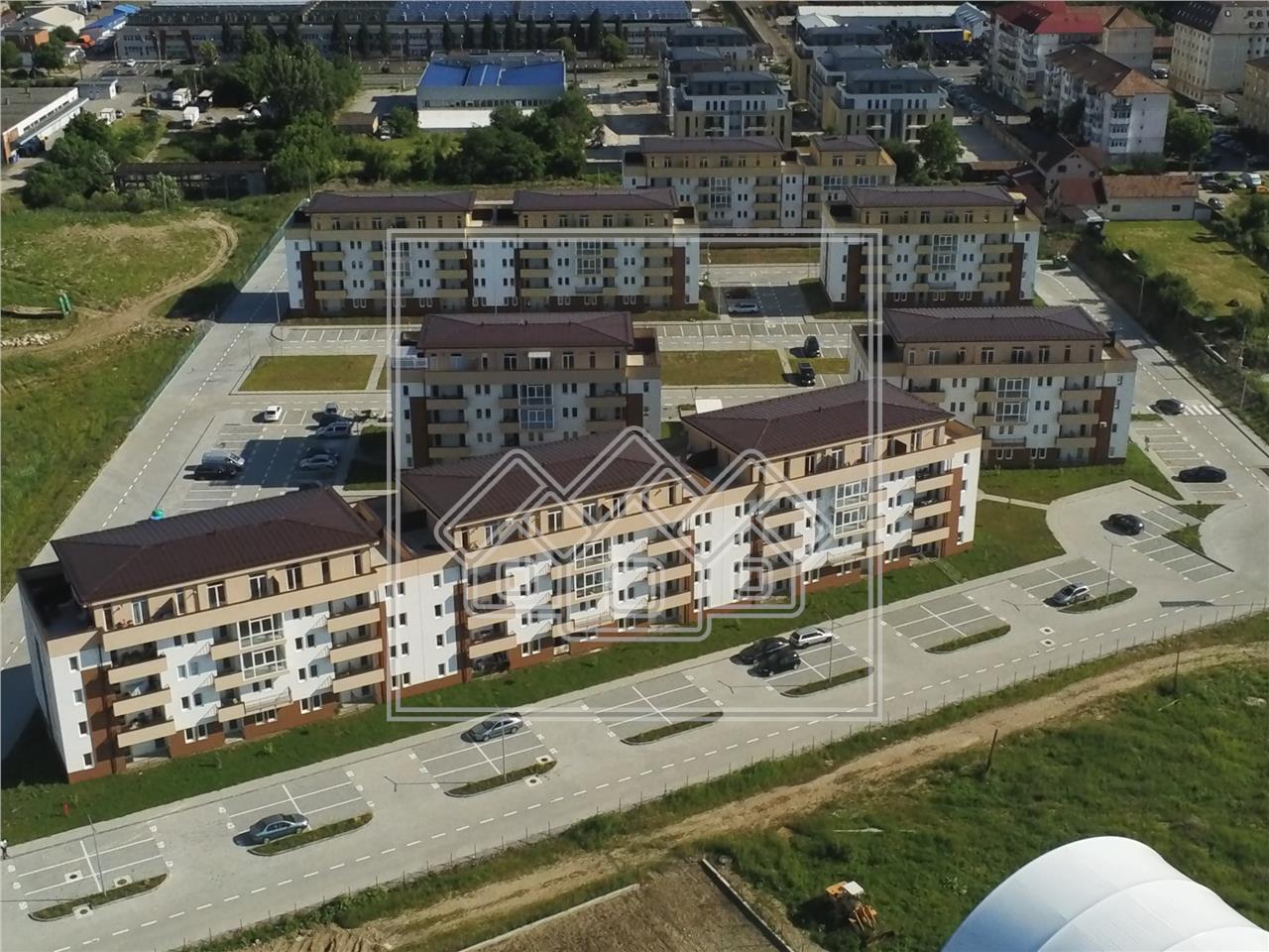 Apartment for sale in Sibiu - intermediate floor - building provided
