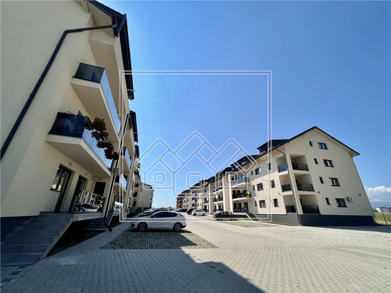 Apartment for sale in Sibiu - 2 rooms - new and detached