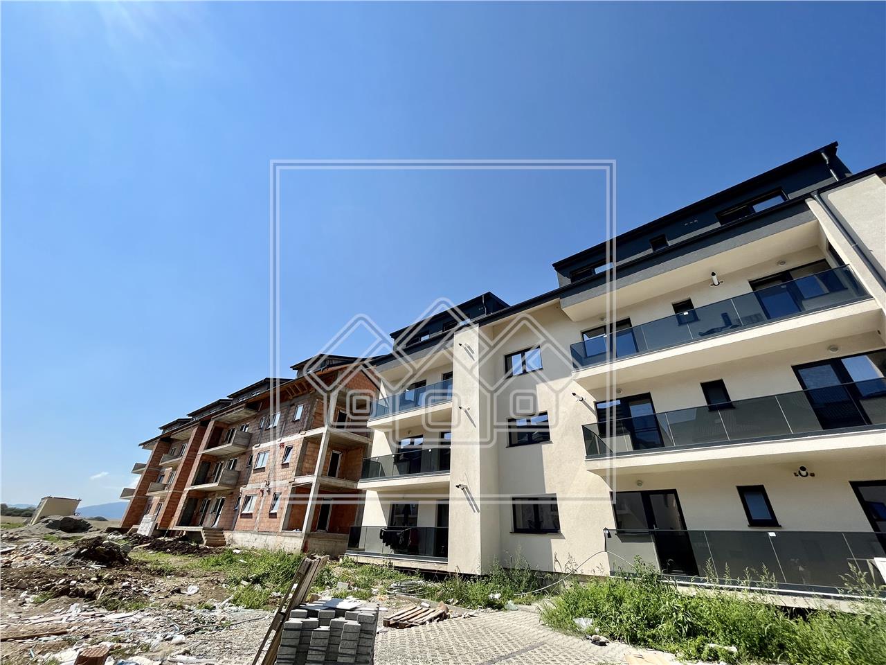 Apartment for sale in Sibiu - detached - 2 rooms - D-na Stanca