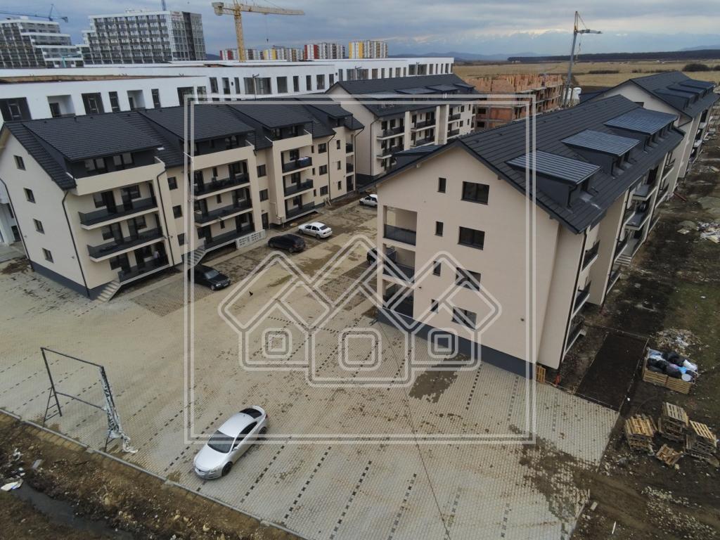 2 room apartment for sale in Sibiu - detached - 2 balconies