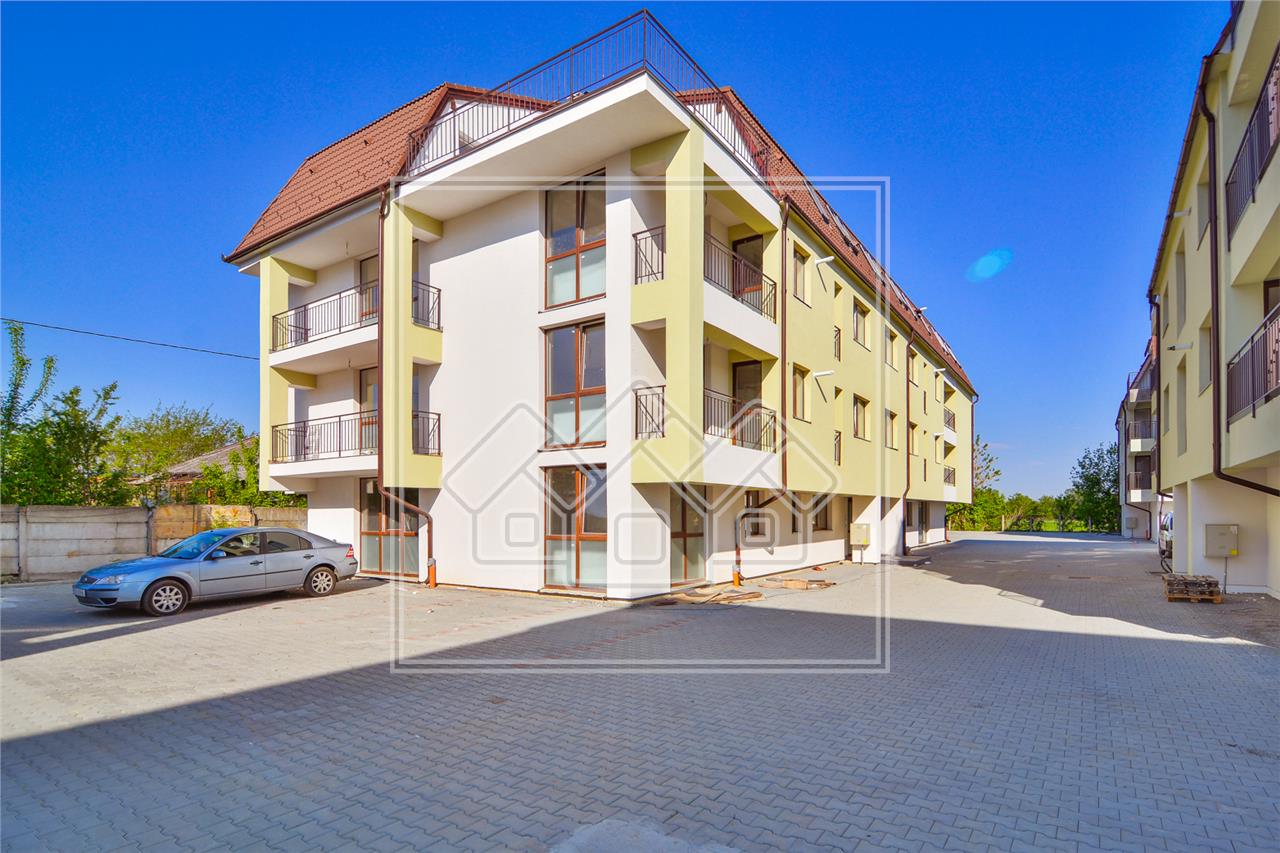 Penthouse de vanzare in Sibiu - decomandat - 4 camere - terasa 32 mp