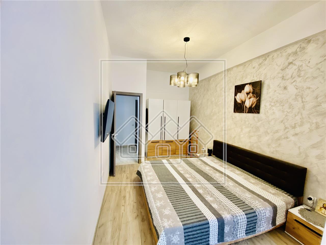 Apartament de vanzare in Sibiu - 3 camere-  Modern utilat - D. Stanca