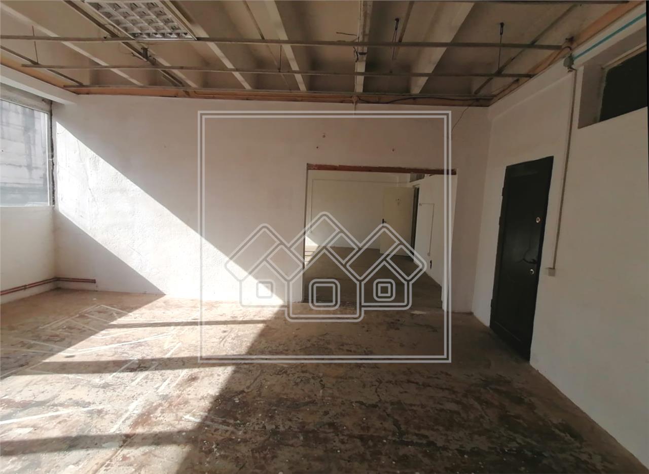 Commercial space for rent in Sibiu - 76 usable sqm - 3 rooms
