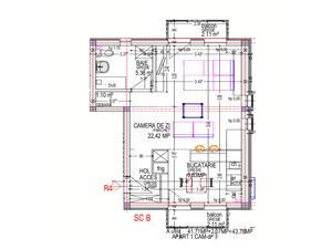 Apartment for sale in Sibiu - 2 rooms - intermediate floor