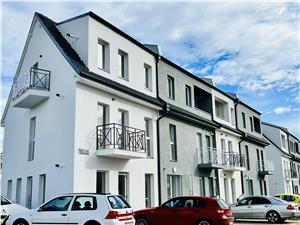 Apartment for sale in Sibiu - in villa - 4 rooms and own garden 100sqm