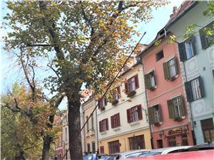 Spatiu comercial de inchiriat in Sibiu, Piata Mica -mobilat si utilat