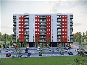 3-Zimmer-Wohnung zum Verkauf in Sibiu -  2 B?der und Balkon