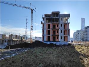 Penthouse de vanzare in Sibiu - 2 camere si terasa mare - Turnisor