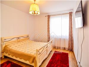 Apartament de vanzare in Sibiu-confort LUX,mobilat / utilat,cu gradina