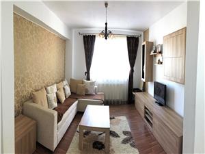 Apartament 2 camere in Sibiu decomandat, Etaj 2, mobilat modern