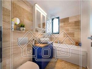 Apartament 3 camere de vanzare in Sibiu - mobilat si utilat de lux