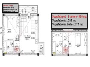 Apartament 3 rooms for sale in Sibiu - Calea Cisnadiei