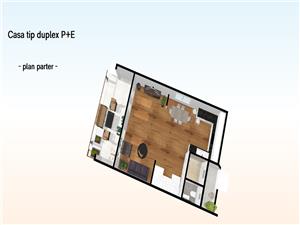 House for sale in Sibiu - duplex - 4 rooms - 2 parking spaces