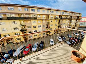 Apartment for sale in Sibiu - 3 rooms, balcony and garage - Rahovei ar