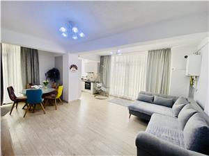 Wohnung zum Verkauf in Sibiu - 3 Zimmer, Terrasse und Balkon - Bereich