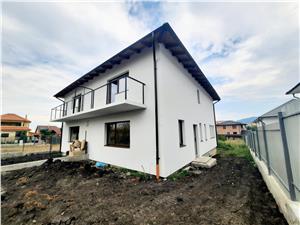 House for sale in Sibiu - duplex type - yard, terrace - Cisnadie