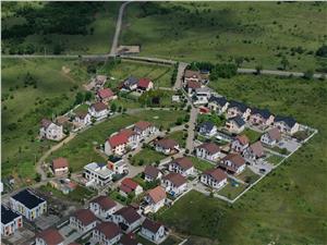 Teren de vanzare Sibiu-autorizatie de constructie,proiect si utilitati