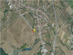 Teren de vanzare in Sibiu - 6.500 mp- DN1 Selimbar