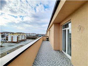 Apartment for sale in Sibiu - 2 rooms, large terrace - Henri Coanda ar
