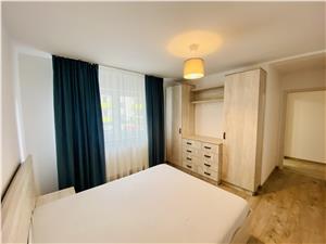 Apartament de inchiriat in Sibiu-3 camere, balcon si gradina-Selimbar