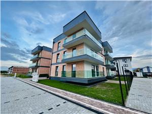 Apartament 3 rooms for sale in Sibiu - garden 50 sqm - Selimbar