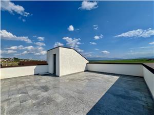 Moderne Neubau-DHH mit Dachterrasse und herrlichem Bergblick