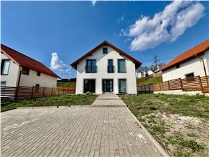 House for sale in Sibiu - individual - tabulated, turnkey finished