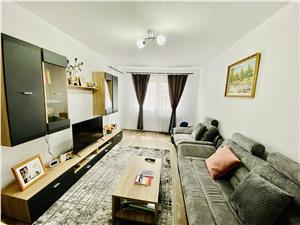 Wohnung zum Verkauf in Sibiu - 3 Zimmer und Balkon - modern eingericht