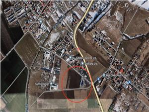 Land for sale in Sibiu - INTRAVILAN - industrial - economic 4000 sqm