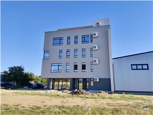Cladire de birouri de vanzare in Sibiu - Industrial Est - NOU, P+3+ER