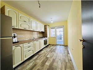 Apartment for sale in Sibiu - 3 rooms and terrace - furnished
