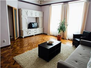 Apartament de inchiriat in Sibiu - 3 camere - ultracentral, cu gradina