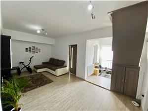 Apartament de vanzare in Sibiu - 3 camere si 3 balcoane - C. Cisnadiei