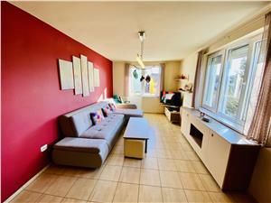 Apartment for sale in Sibiu - 3 rooms and 2 balconies - 85 square mete