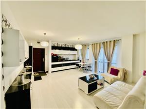 Apartment for sale in Sibiu - 3 rooms and balcony - modernly furnished