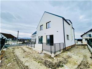 House for sale in Sibiu - Cristian - individual - turnkey delivery - u