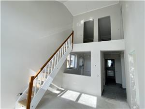Penthouse pe 2 niveluri - 4 camere si balcon - confort lux (L)