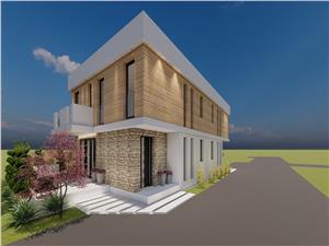 House for sale in Sibiu - Cristian - duplex type - delivered to LA ALB