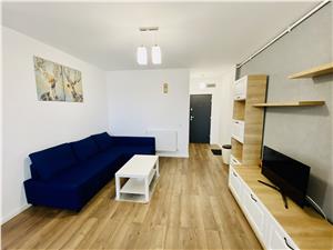 Apartment for rent in Sibiu - 3 rooms, 2 bathrooms, 2 balconies, 2 par