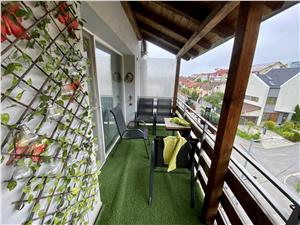 Penthouse for sale in Sibiu - 146 square meters - modern furnished and