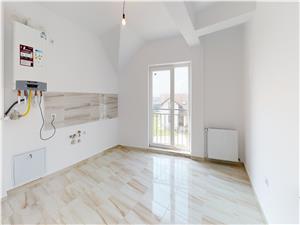 Apartment for sale in Sibiu - 2 rooms - turnkey finish - tabulated -