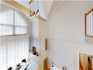 Penthouse 2 niveluri-mobilat, utilat confort lux, incalzire pardoseala