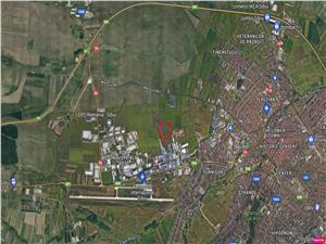 Land for sale in Sibiu - 5000 sqm, PUZ - West industrial area