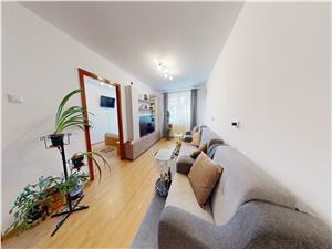 Wohnung zum Verkauf in Sibiu - 3 Zimmer, Balkon und Garage - Rahovei a